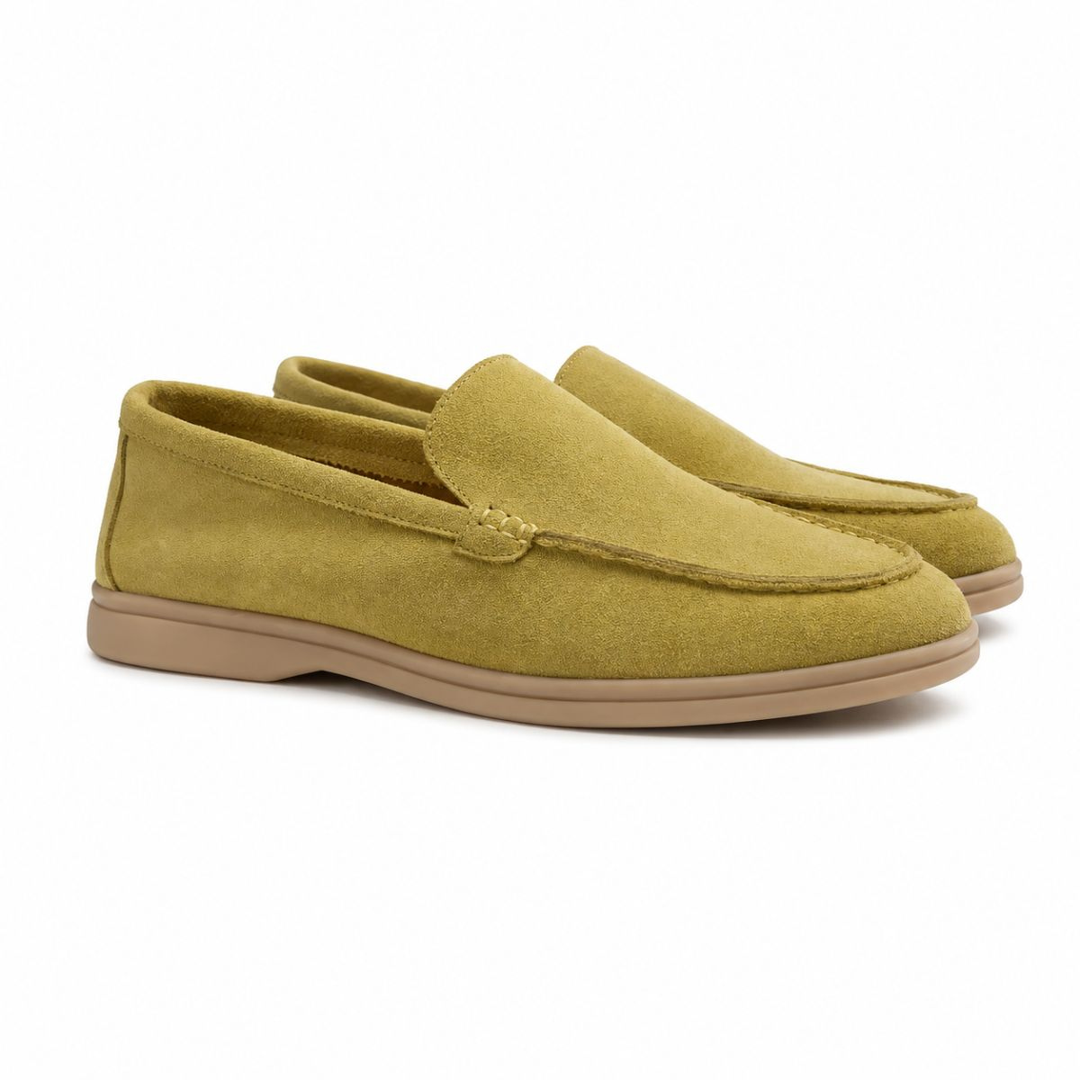 Laurent Suede Loafers