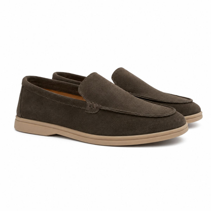 Laurent Suede Loafers