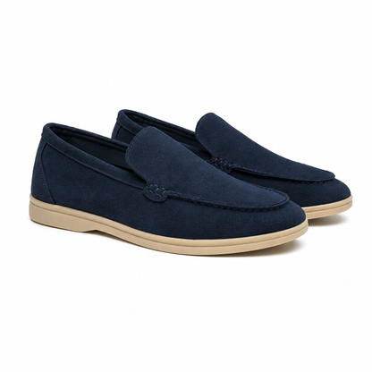 Laurent Suede Loafers