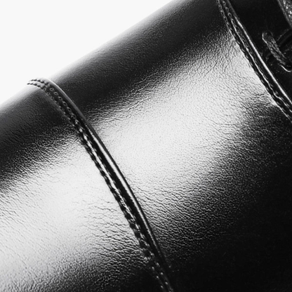 Monaco Classic Leather Shoes with Modern Finish