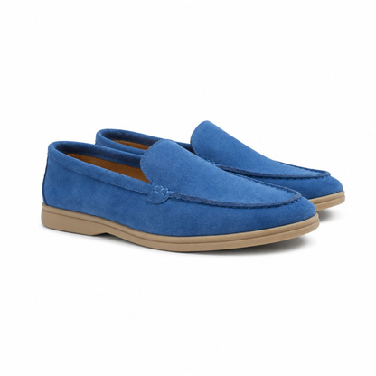 Laurent Suede Loafers